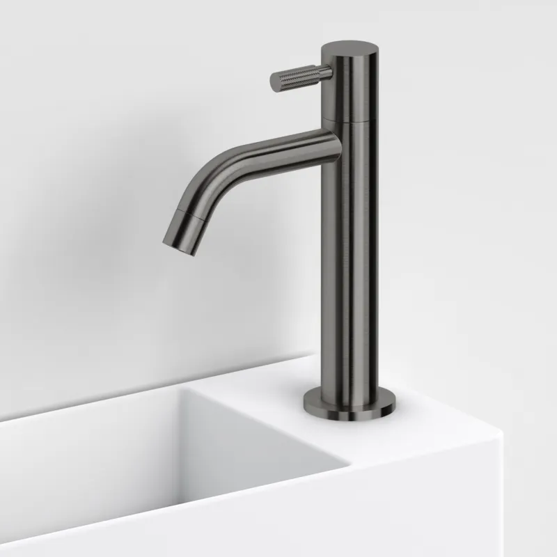Bestseller Fonteinkraan Hoog Clou Freddo Geborsteld Gunmetal PVD