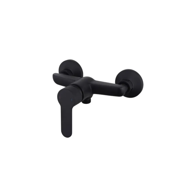 Dagaanbieding Douchekraan Go by van Marcke Cocoon Black Opbouw Mengkraan Mat Zwart
