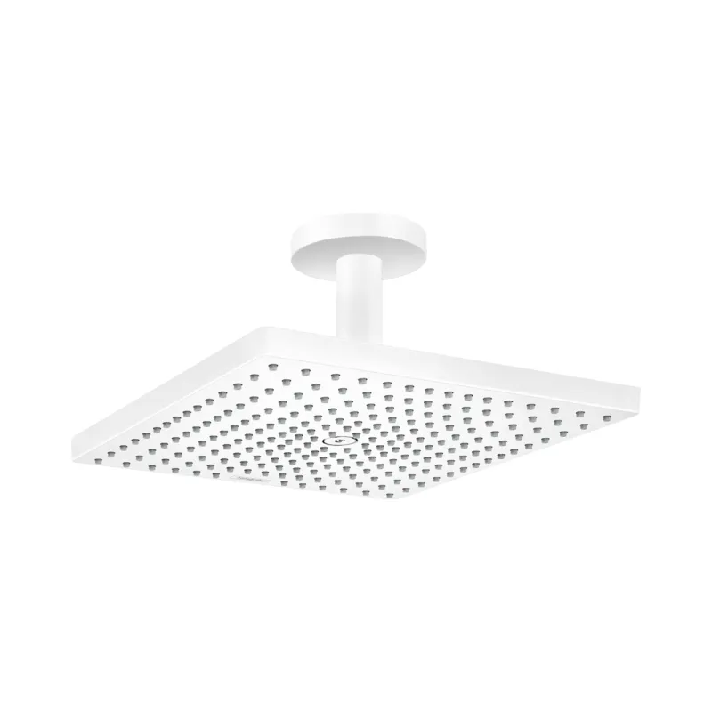 Shop Nu Hoofddouche HansGrohe Raindance E 300 1jet Plafondbevestiging Mat Wit