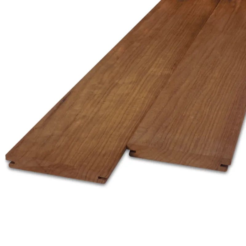 thermo - b-fix Thermo fraké B-fix plank - 21x140 mm - geschaafd - B-fix rabat- & vlonderplank - thermisch gemodificeerd frake hout KD 8-12% - Thermo fraké B–fix plank - 21x140 mm - geschaafd: 425 cm Betrouwbaar