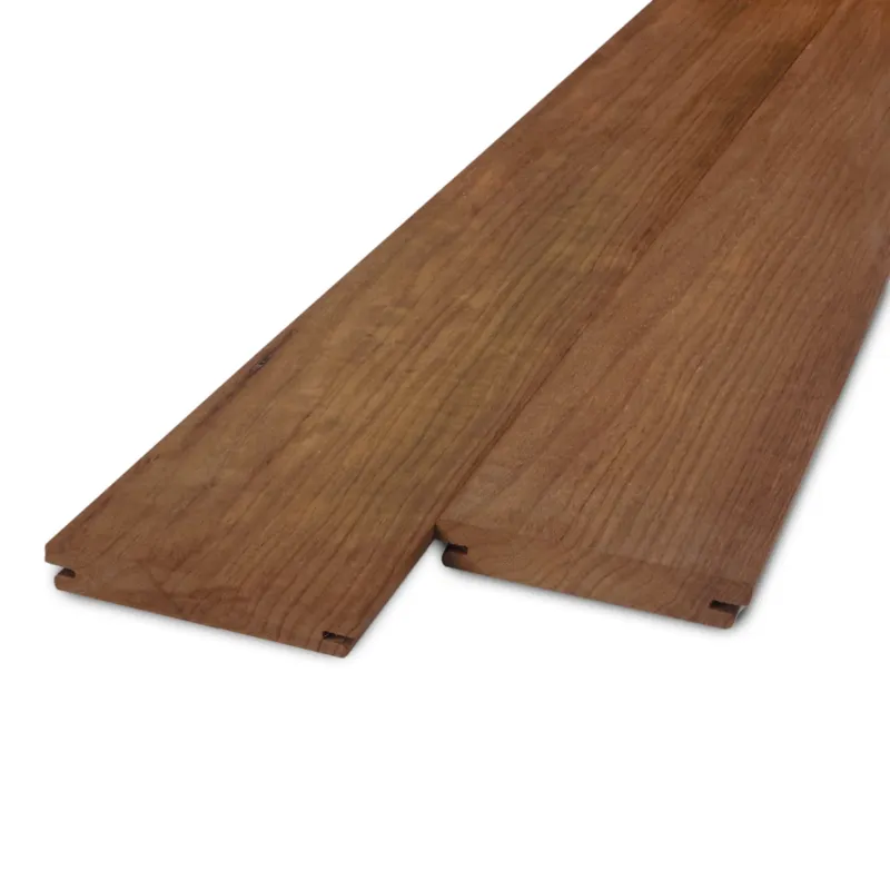 Korting thermo - b-fix Thermo fraké B-fix plank - 21x88 mm - geschaafd - B-fix rabat- & vlonderplank - thermisch gemodificeerd frake hout KD 8-12% - Thermo fraké B–fix plank - 21x88 mm - geschaafd: 425 cm