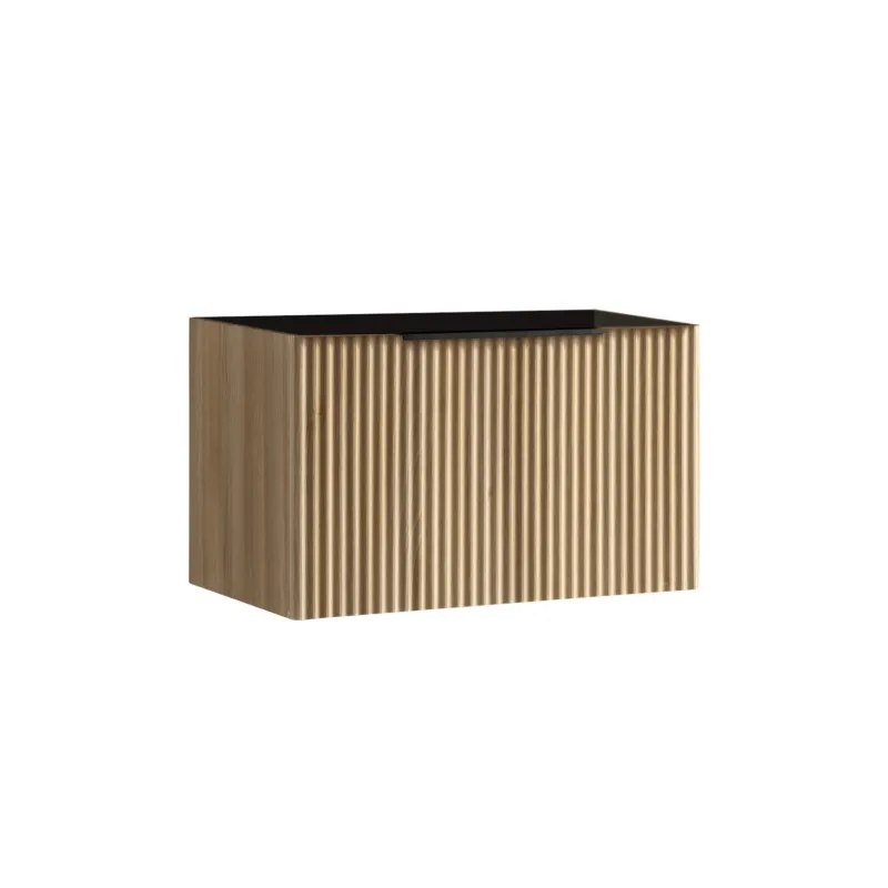 Korting Onderkast BWS Bella Met 1 Lade 80x45 cm Naturel Eik