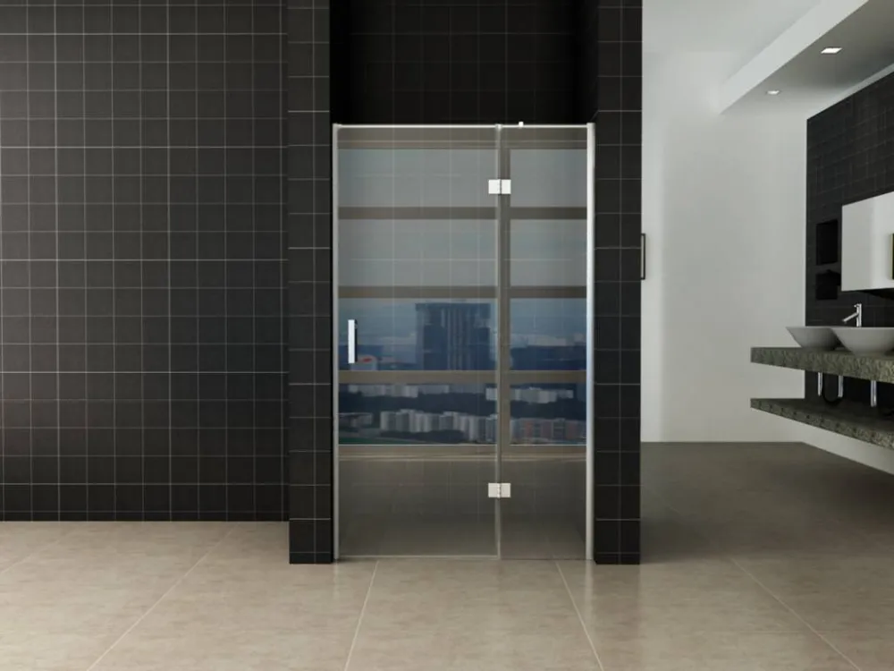 Lage Prijs Nis Swingdeur 120X200Cm Vast Paneel 8Mm Nano Coating