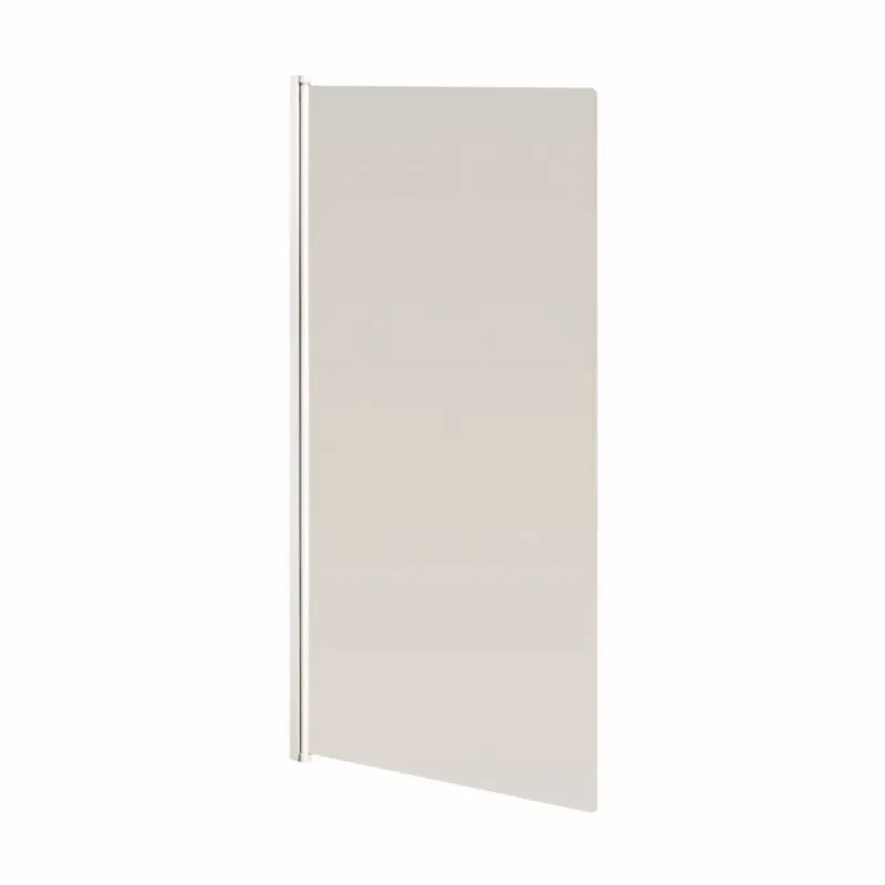 Alleen Vandaag Badwand VM Go Megalo 75x130cm Scharnierend Wit Profiel 4mm Veiligheidsglas