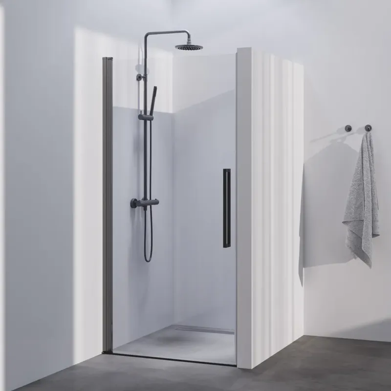 Veilige Betaling Brauer Season nisdeur met draaideur 70cm gunmetal