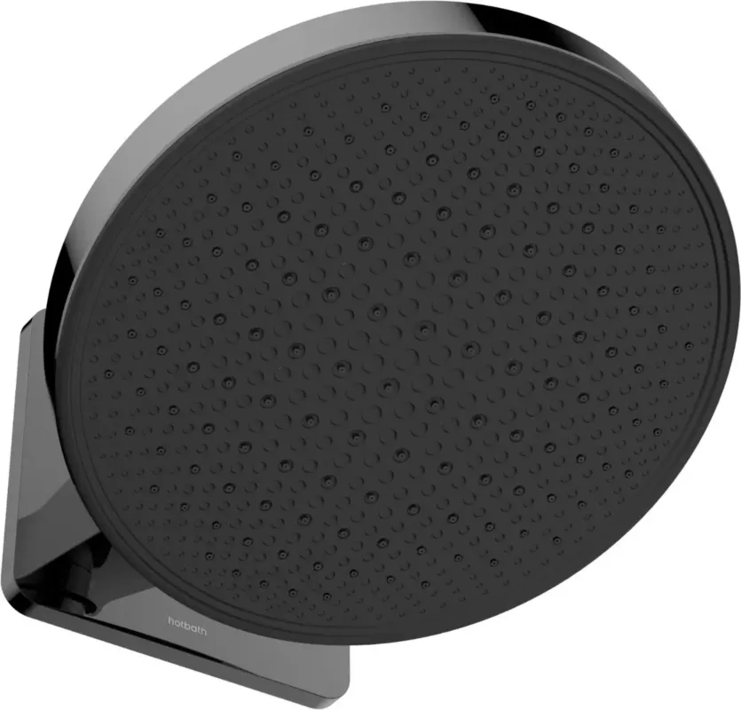 Shop Nu Hotbath Cobber M420 opbouw hoofddouche 30cm gepolijst zwart PVD