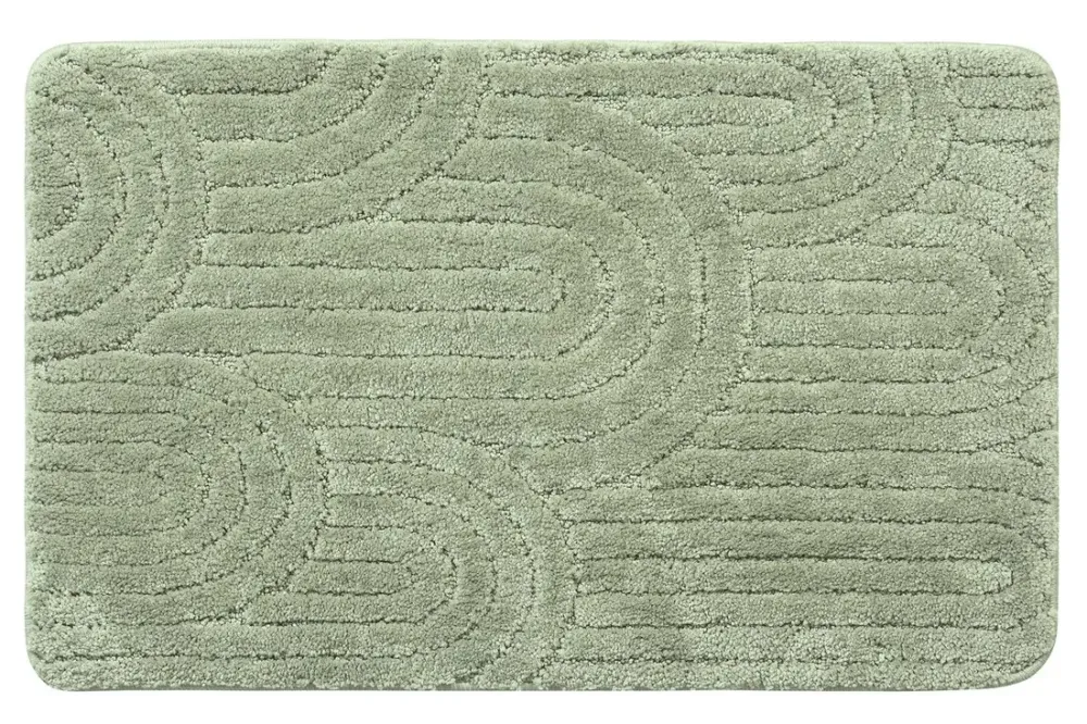 Populair Sapho Rist anti-slip badmat 50x80cm groen