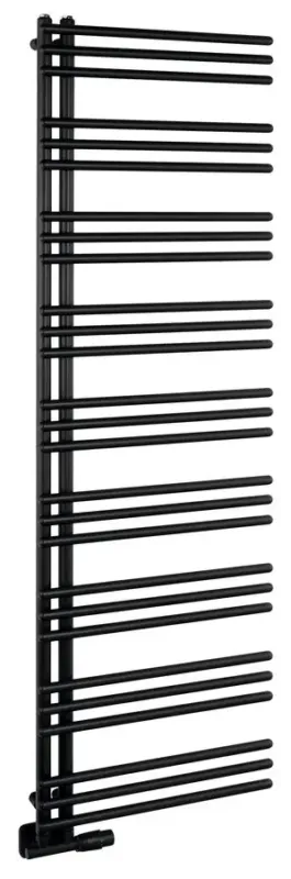Express Levering Aqualine Poseidon handdoekradiator 55x174cm 655W zwart mat