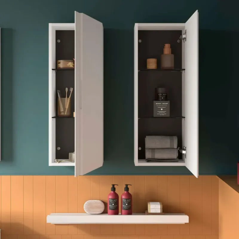 Muebles Ammeli kolomkast 80cm wit mat Hoge Kwaliteit