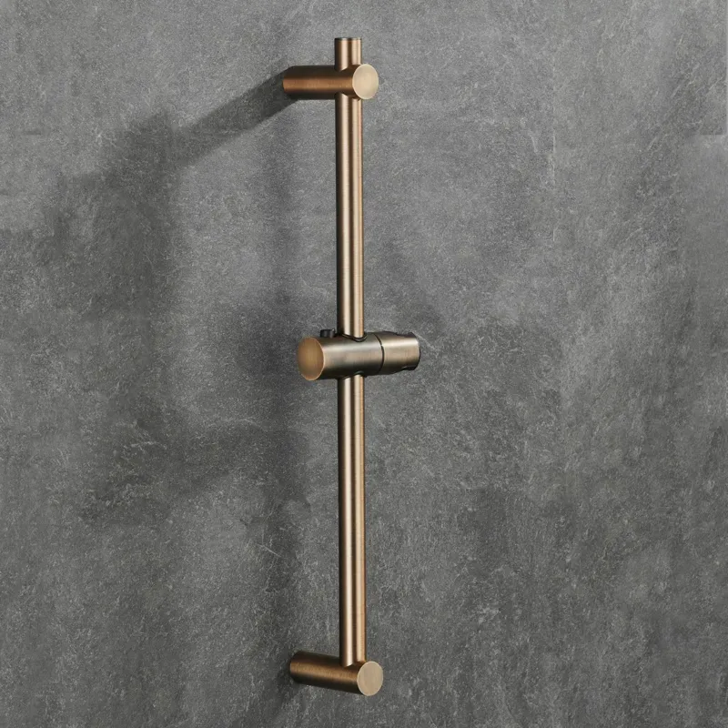 Nu Kopen Saniclear Plus douche glijstang 60cm verouderd messing