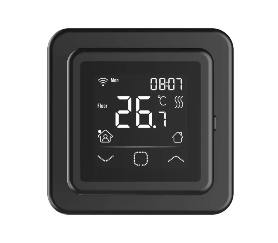 Populair Best Design Touch digitale inbouw klokthermostaat incl. WiFi zwart