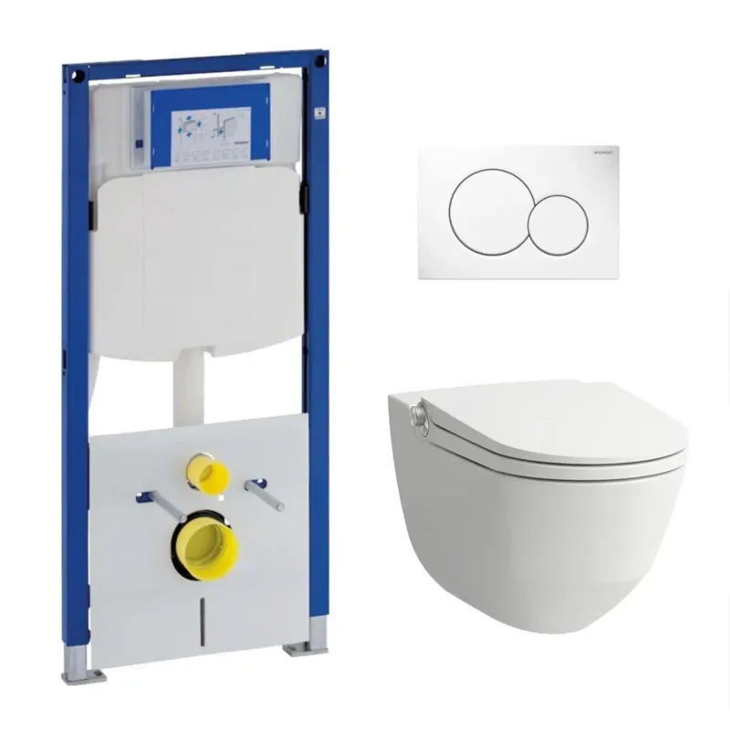Geberit UP320 toiletset met Laufen Riva douche wc Bestseller