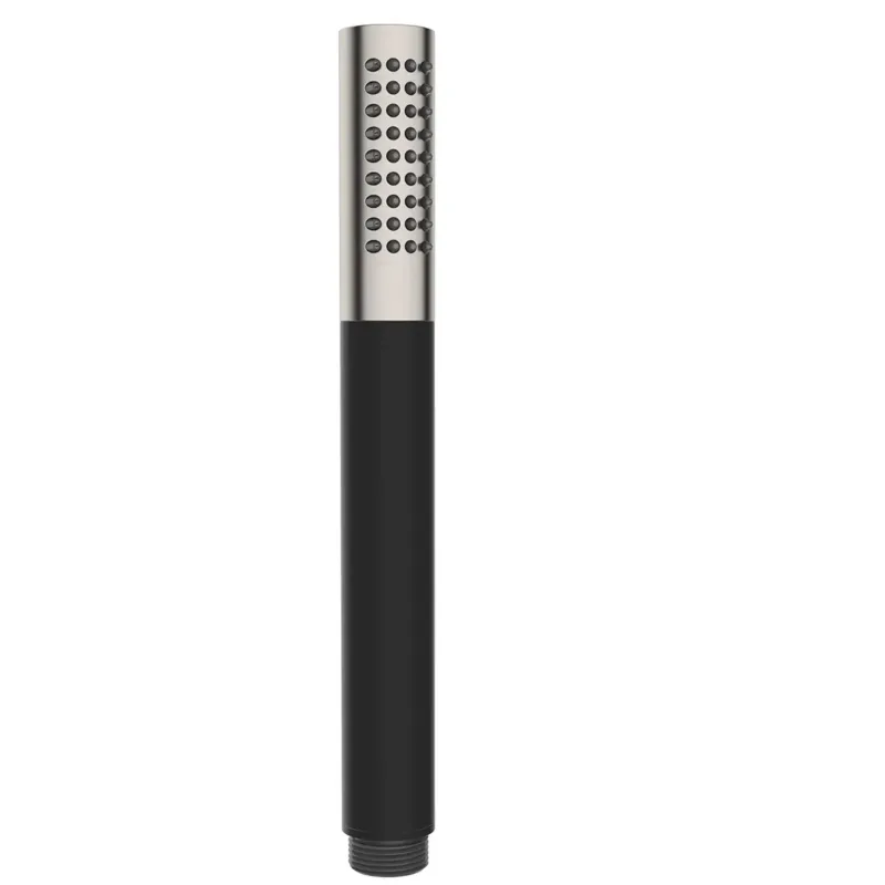 Mueller Round staafhanddouche mat zwart met RVS Dagaanbieding