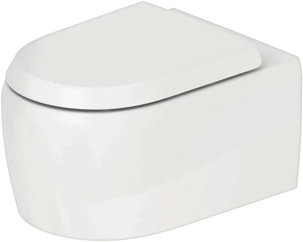 Weekendaanbieding Duravit Qatego randloos toilet wit glans