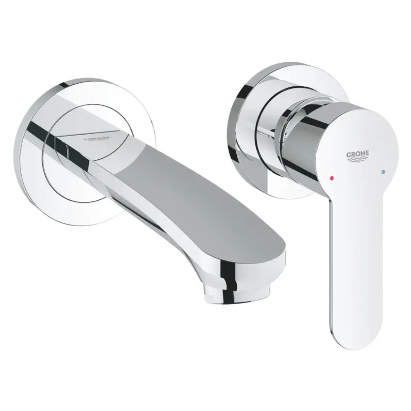 Bestel Nu Grohe Eurostyle Cosmopolitan afbouwdeel 2-gats inbouw wastafelkraan chroom