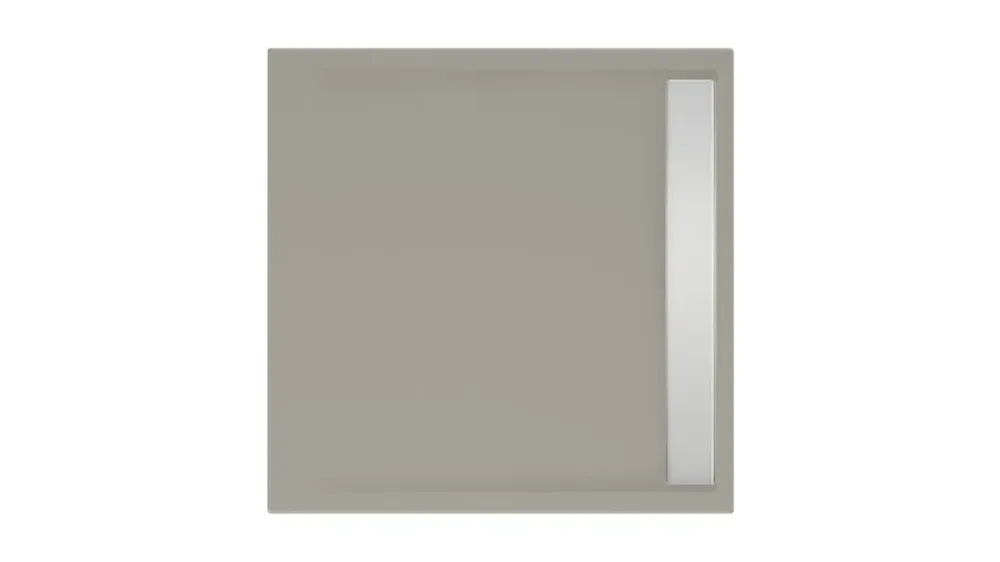 Xenz Easy-Tray douchebak 90x90x5cm cement Dagaanbieding