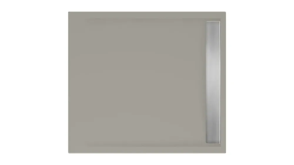 Beperkte Voorraad Xenz Easy-Tray douchebak 100x90x5cm cement