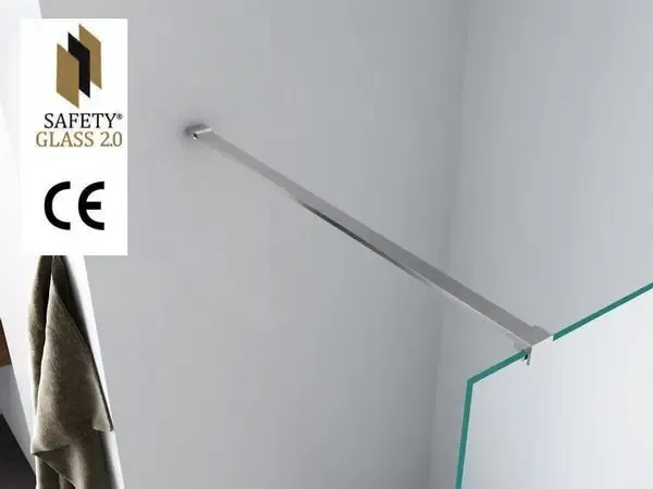 Mueller inloopdouche 100x200 10mm Safetyglass 2.0 Uitverkoop