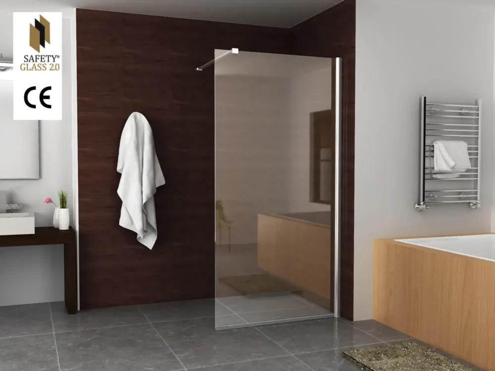 Voordeelprijs Mueller inloopdouche 80x200 10mm Safetyglass 2.0
