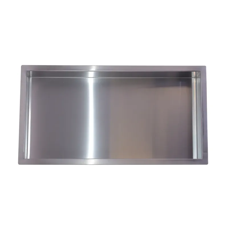 Flitsaanbieding Mueller Round inbouwnis 30x60x7cm RVS