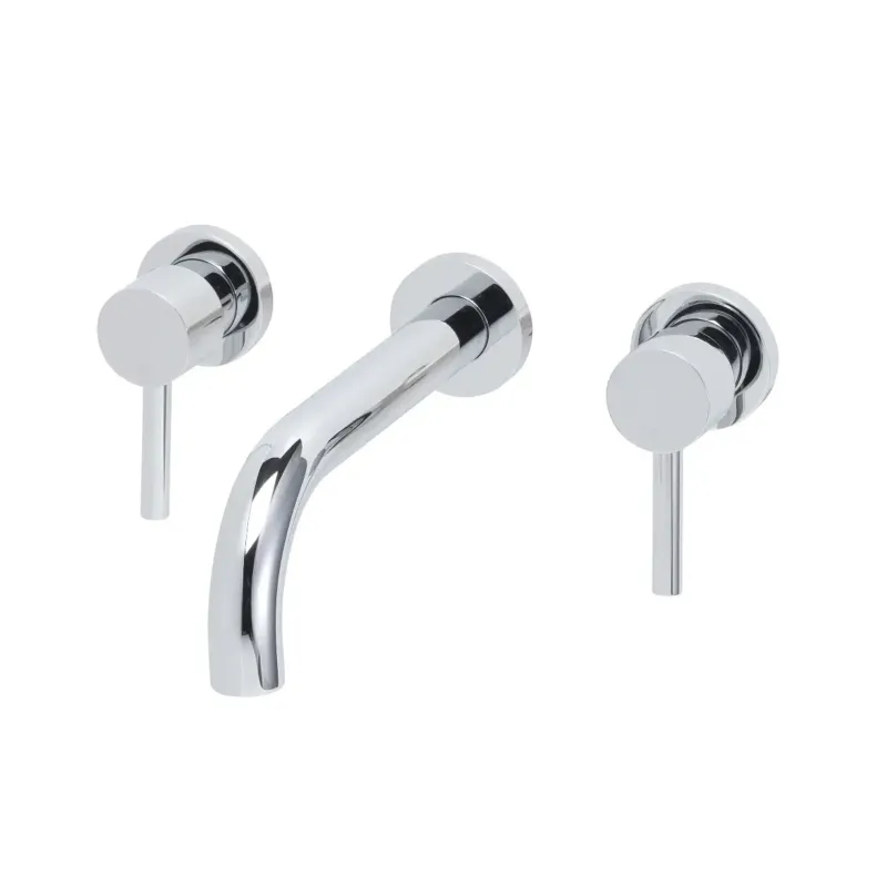Koop Online Mueller Claire 2-knops wastafelkraan afbouwdeel PVD-coating chroom