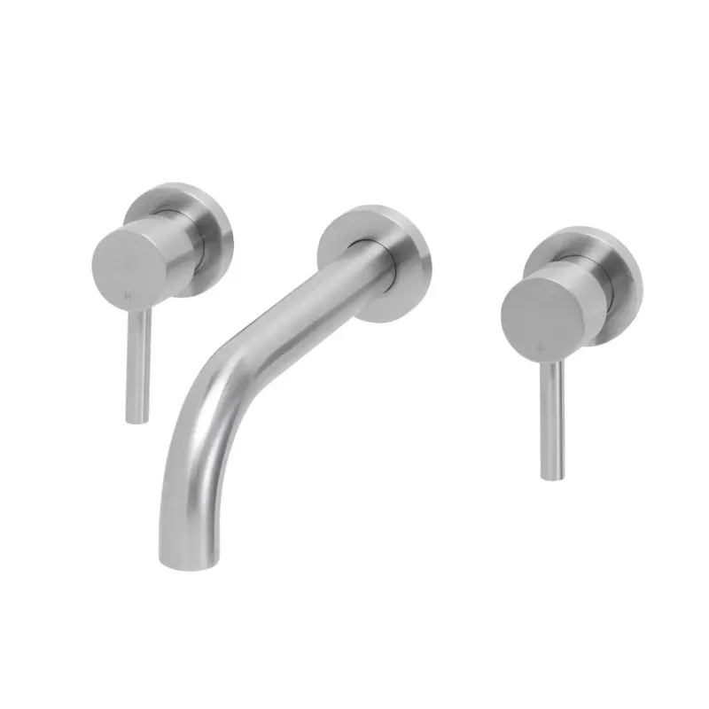 Mueller Round 2-knops wastafelafbouwdeel RVS PVD Nu Kopen