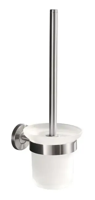 Goedkoop Mueller 304 wc borstel met houder RVS