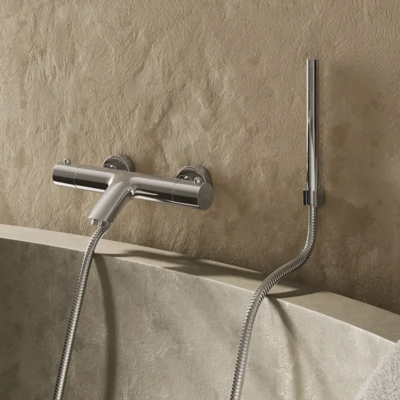 Finale Uitverkoop Saniclear Talpa thermostatische badkraan met handdouche
