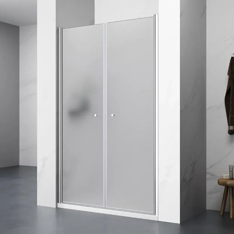 Populair Aqualine Pilot pendeldeuren chroom 80x190cm