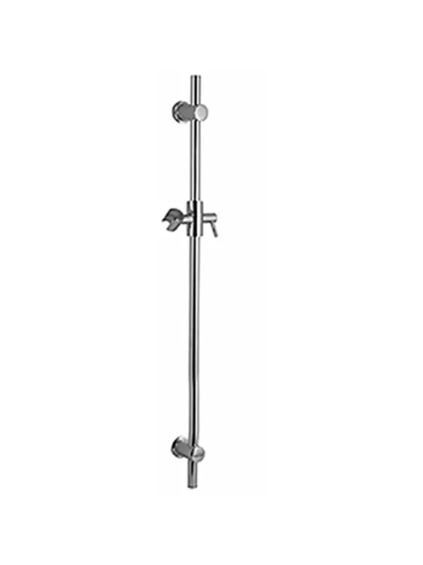 Exclusieve Aanbieding Hotbath Mate M301 glijstang rond 75cm geborsteld nikkel