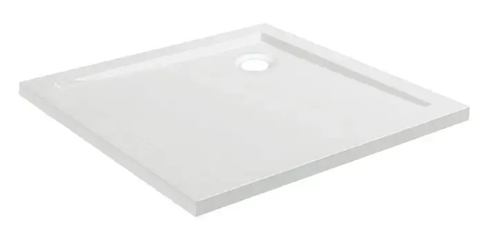 Betrouwbaar Mueller Luxe douchebak vierkant acryl 90x90x4cm wit