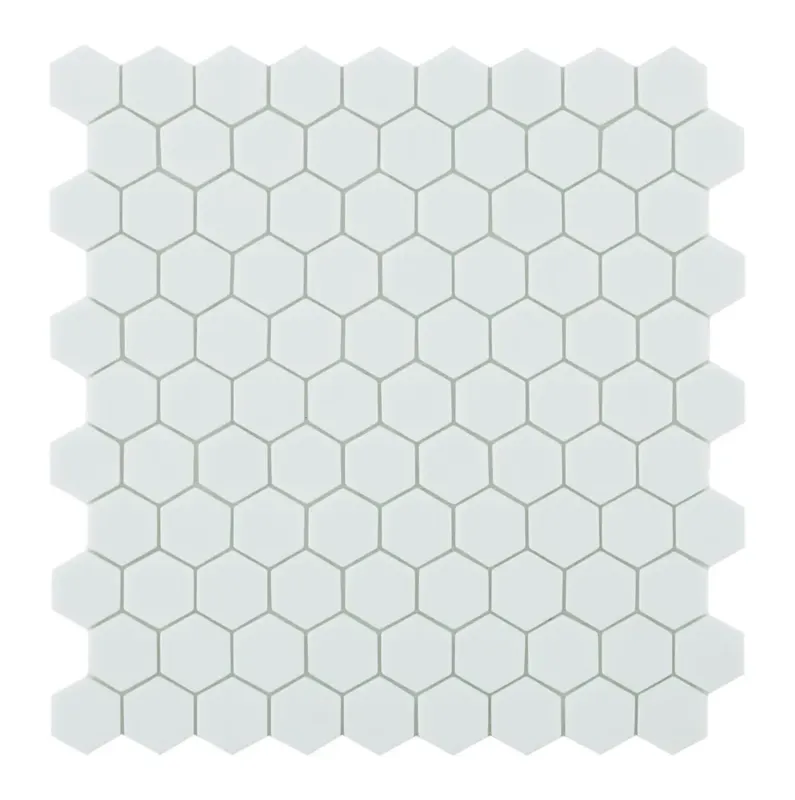 Nieuw By Goof hexagon mozaïek wit 30x30