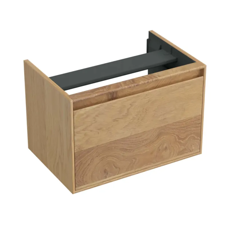 Onderkast Forzalaqua Reno 59.5x39.5x40 Cm 1 La Softclose Eiken Smoke Lage Prijs