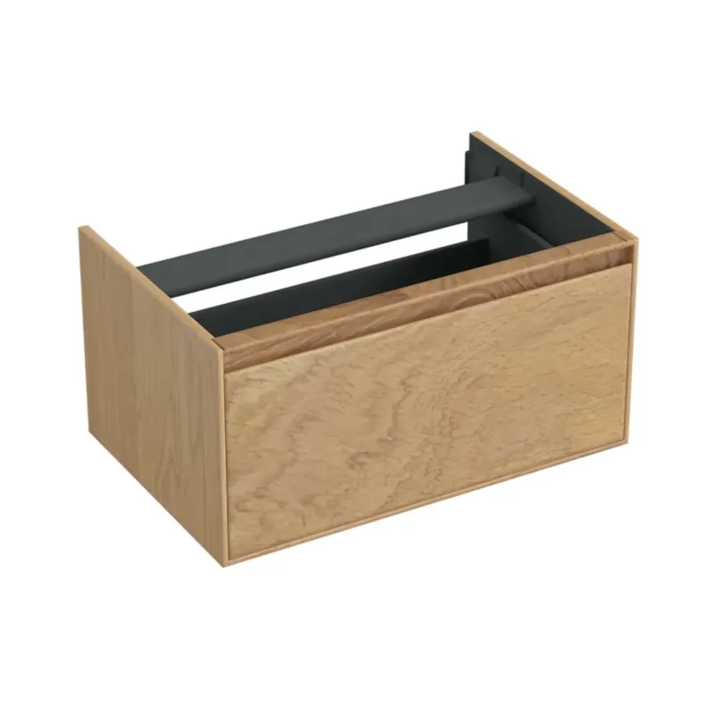 Snelle Levering Onderkast Forzalaqua Reno 80x51x40 Cm 1 La Softclose Eiken Smoke